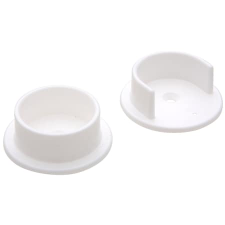 National Hardware National Hardware 2.16 in. L X 1.38 in. D Plastic Closet Rod Socket Set N243-659